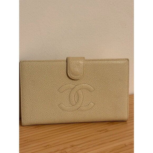 CHANEL Handbags - Chanel Vintage Long Wallet